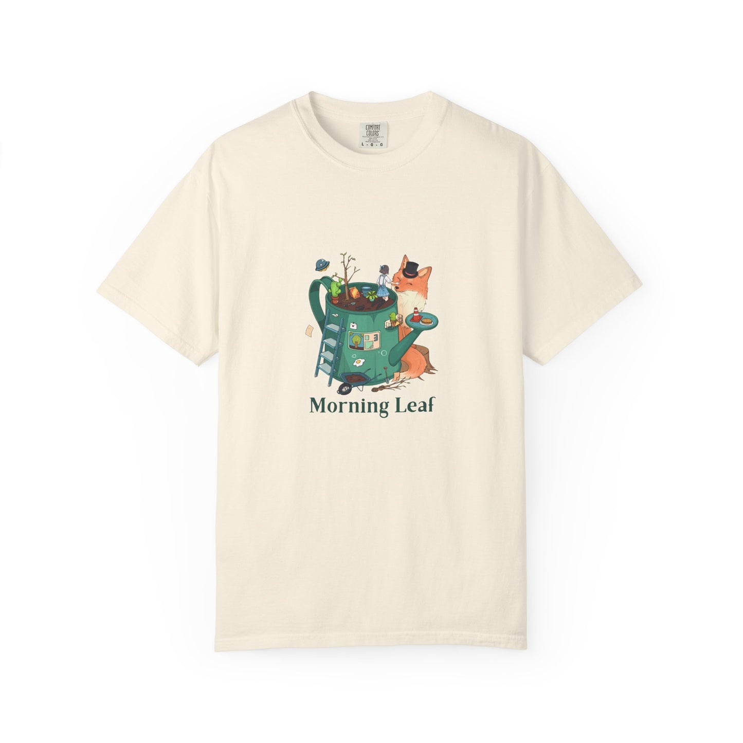 Morning Leaf Unisex Garment-Dyed T-shirt