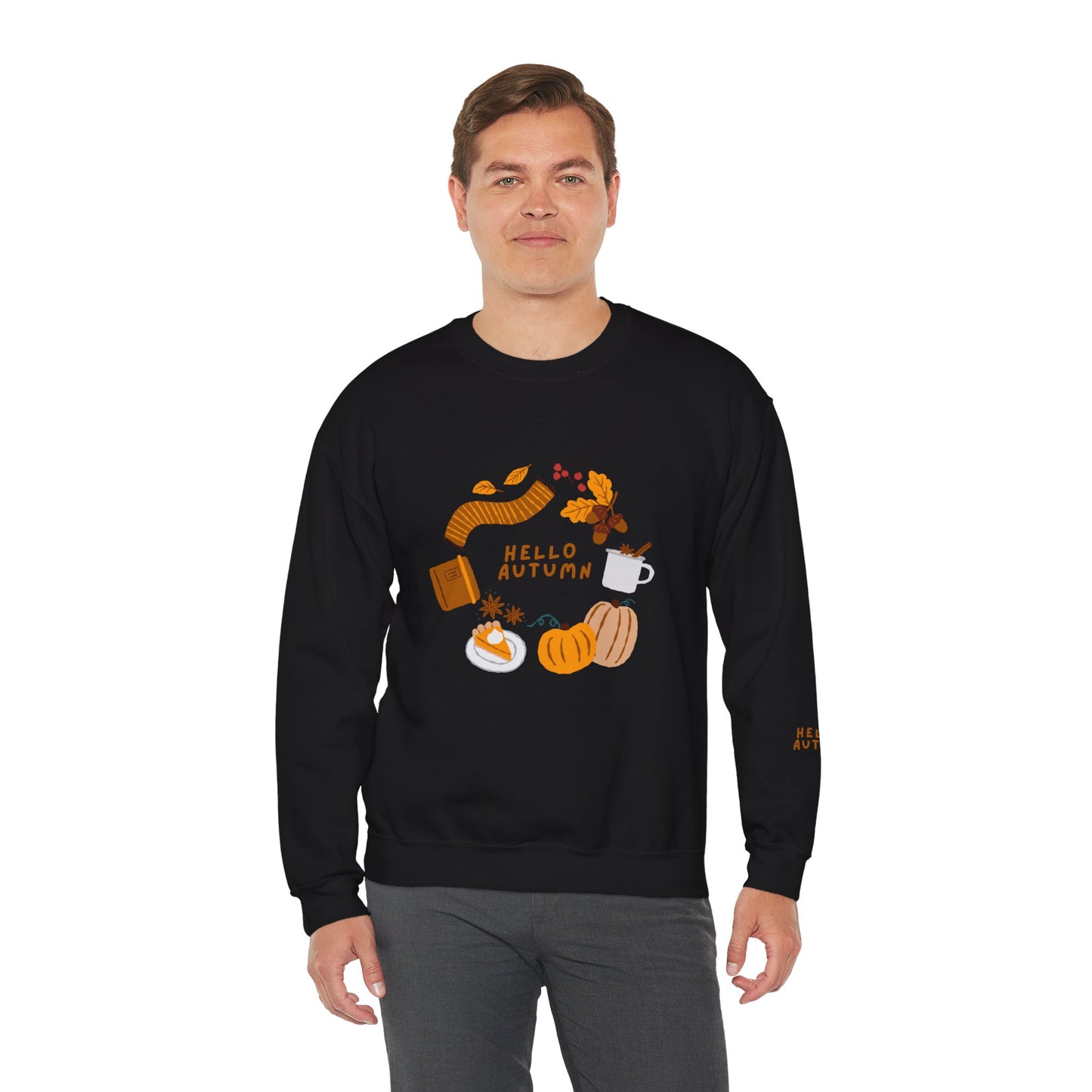 Colourful Autumn Unisex Heavy Blend™ Crewneck Sweatshirt