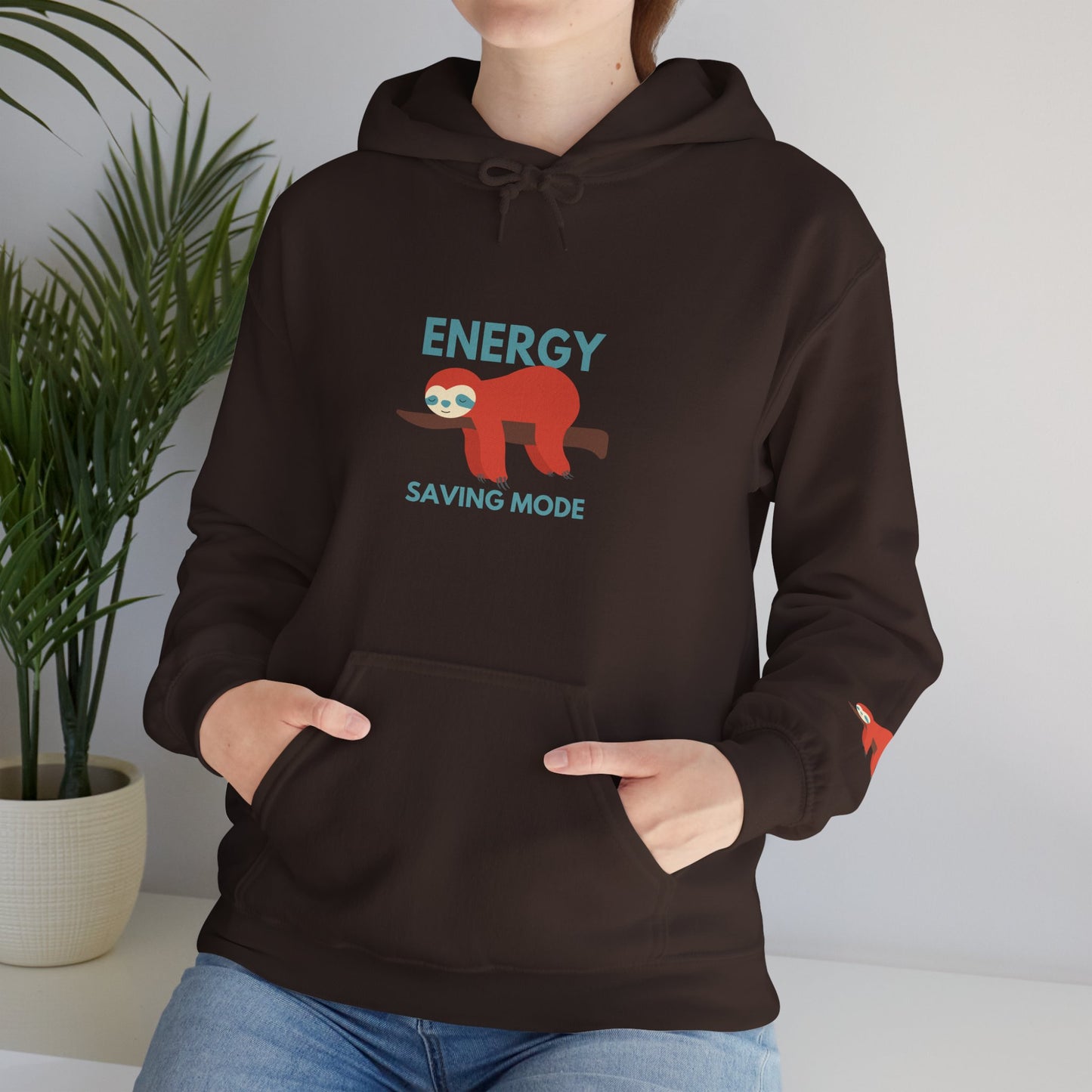 Energy Saving Mode Unisex Heavy Blend™ Hooded Sweatshirt
