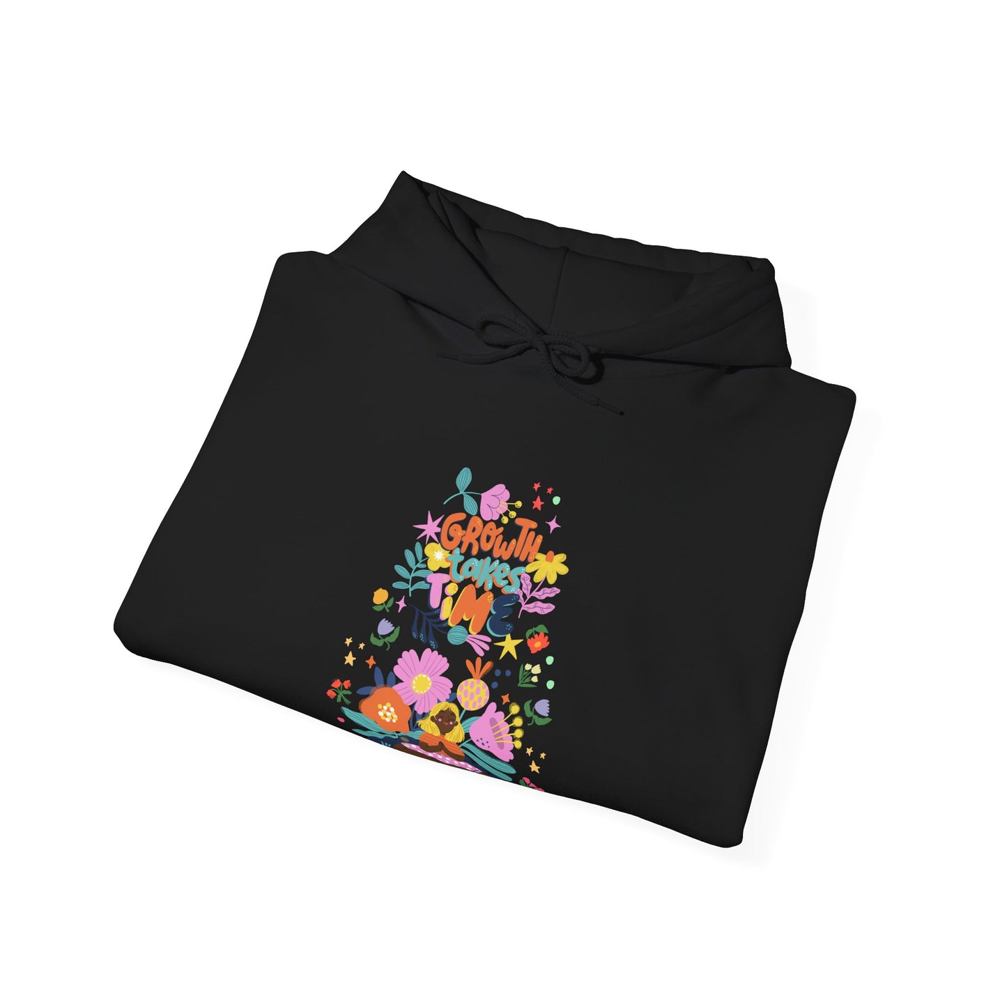 Growth Takes Time Women's Heavy Blend™ Hooded Sweatshirt