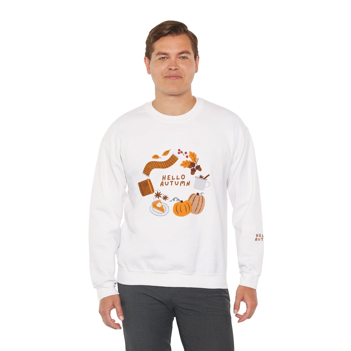 Colourful Autumn Unisex Heavy Blend™ Crewneck Sweatshirt