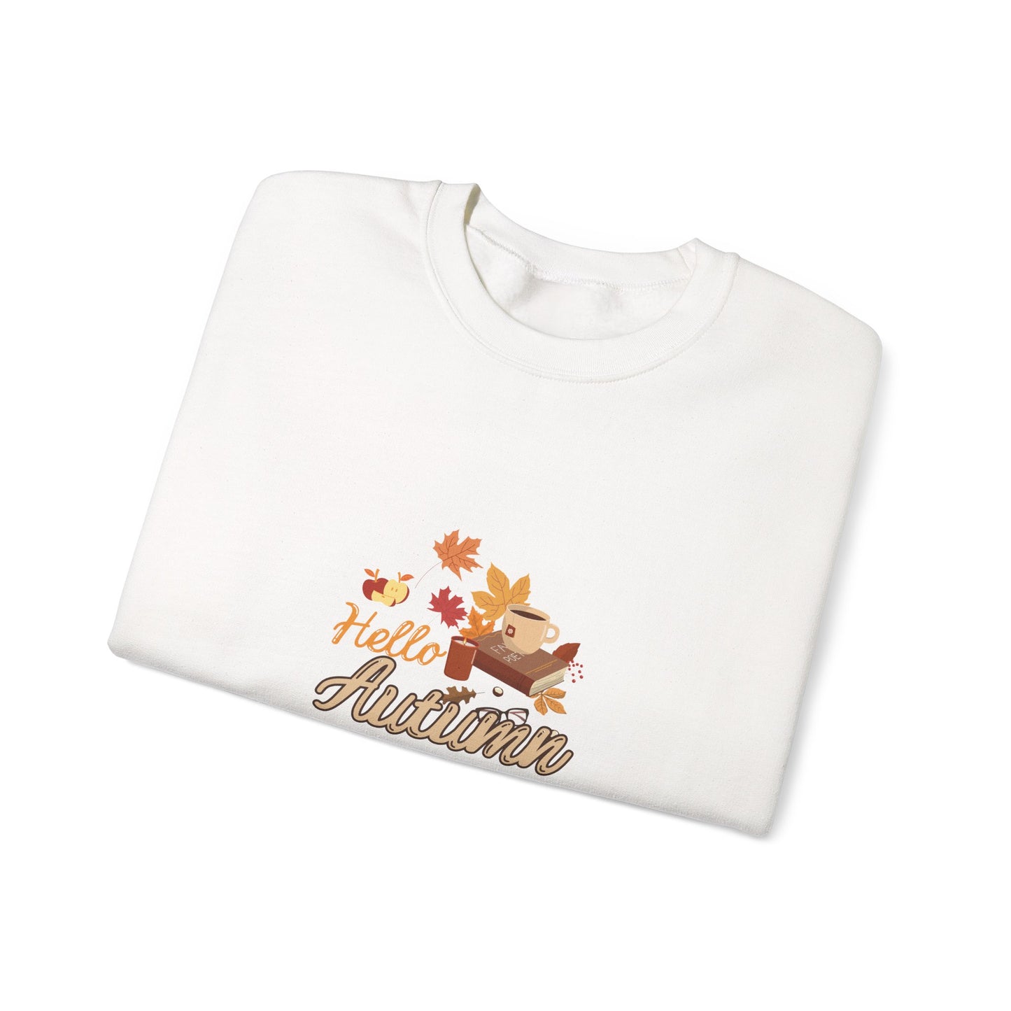Hello Autumn Season Of Colour Unisex Heavy Blend™ Crewneck Sweatshirt