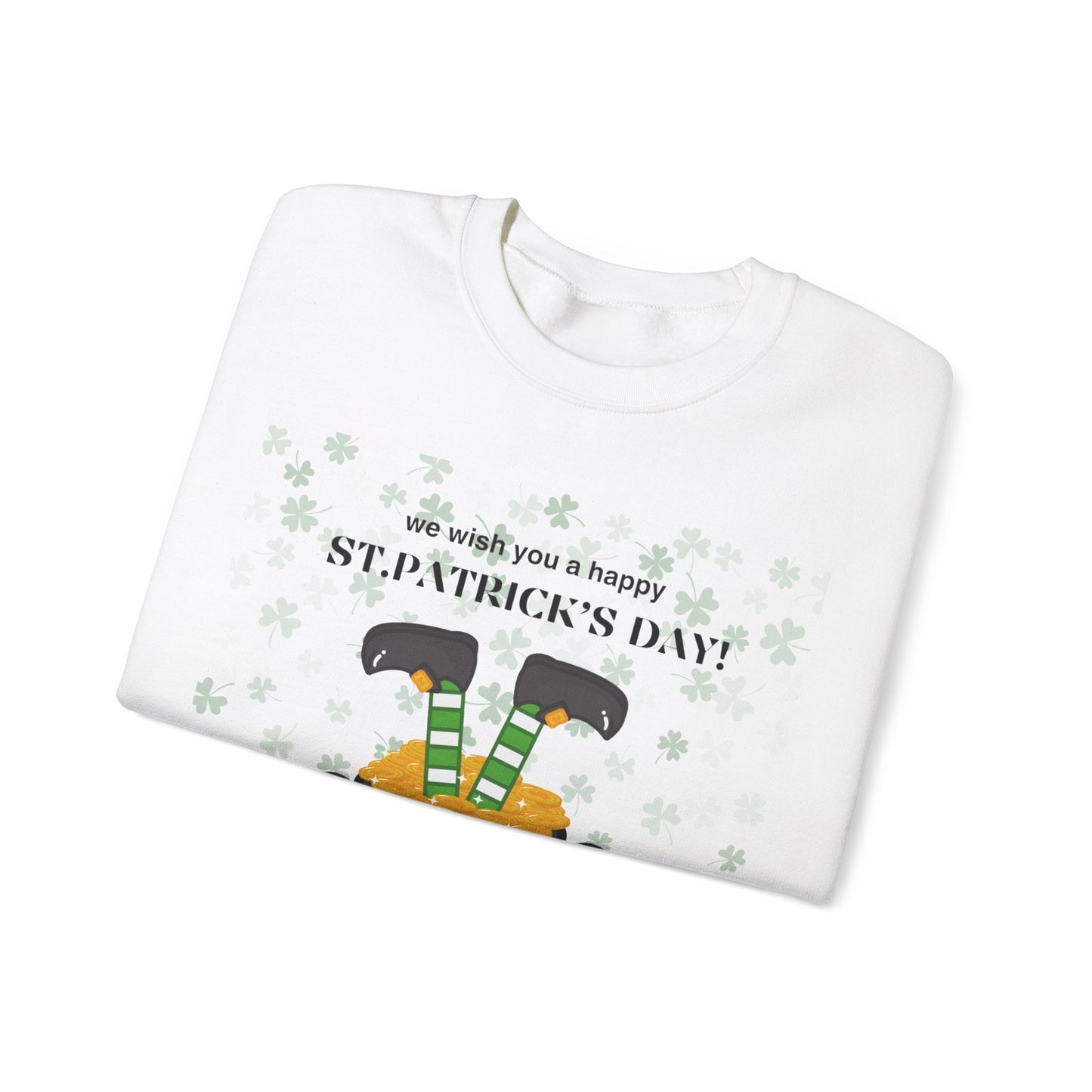 Happy St. Patrick's Day Unisex Heavy Blend™ Crewneck Sweatshirt
