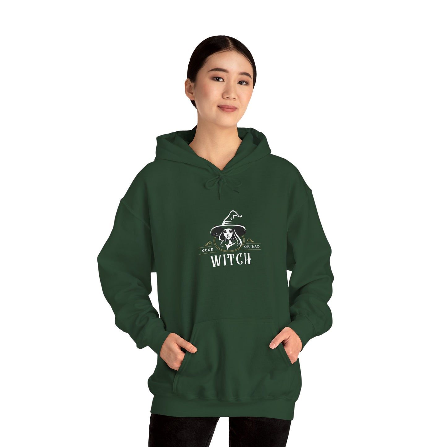 Good Or Bad Witch Women's Heavy Blend™ Hooded Sweatshirt
