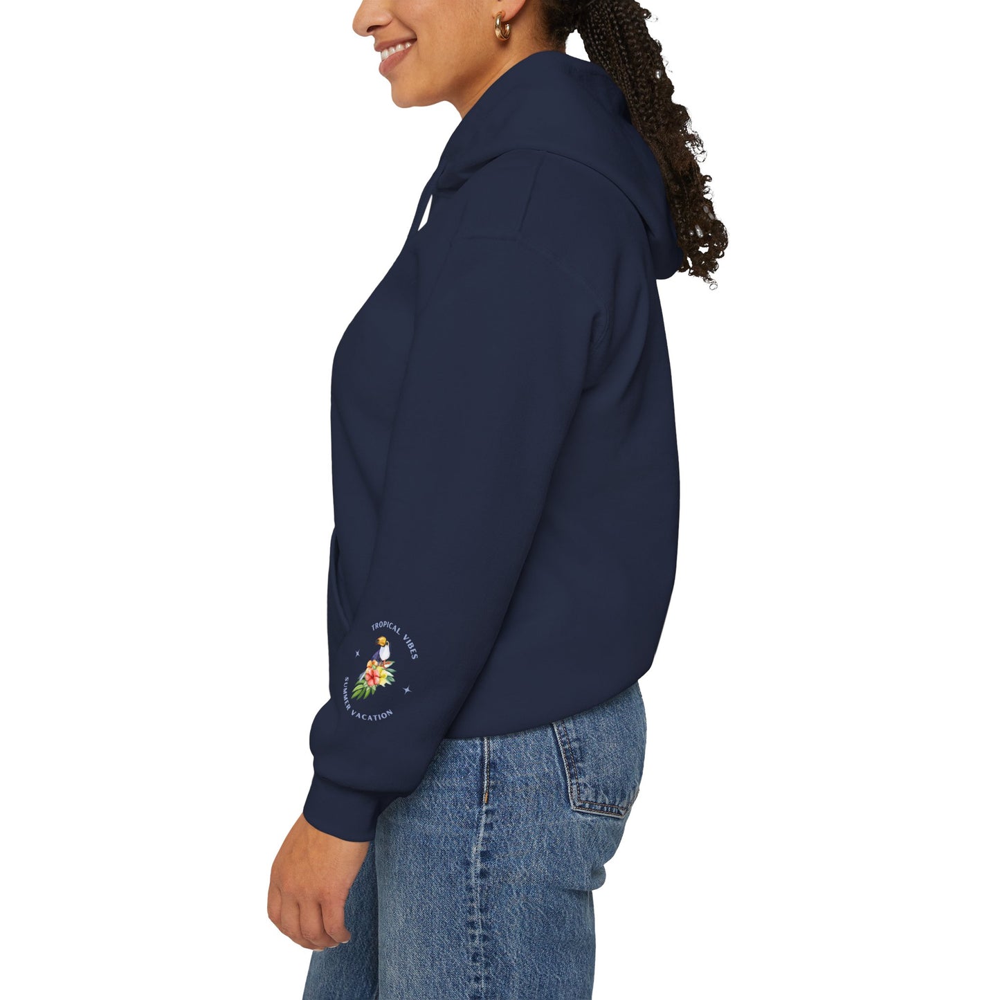 Tropical Vibes Women's Heavy Blend™ Hooded Sweatshirt