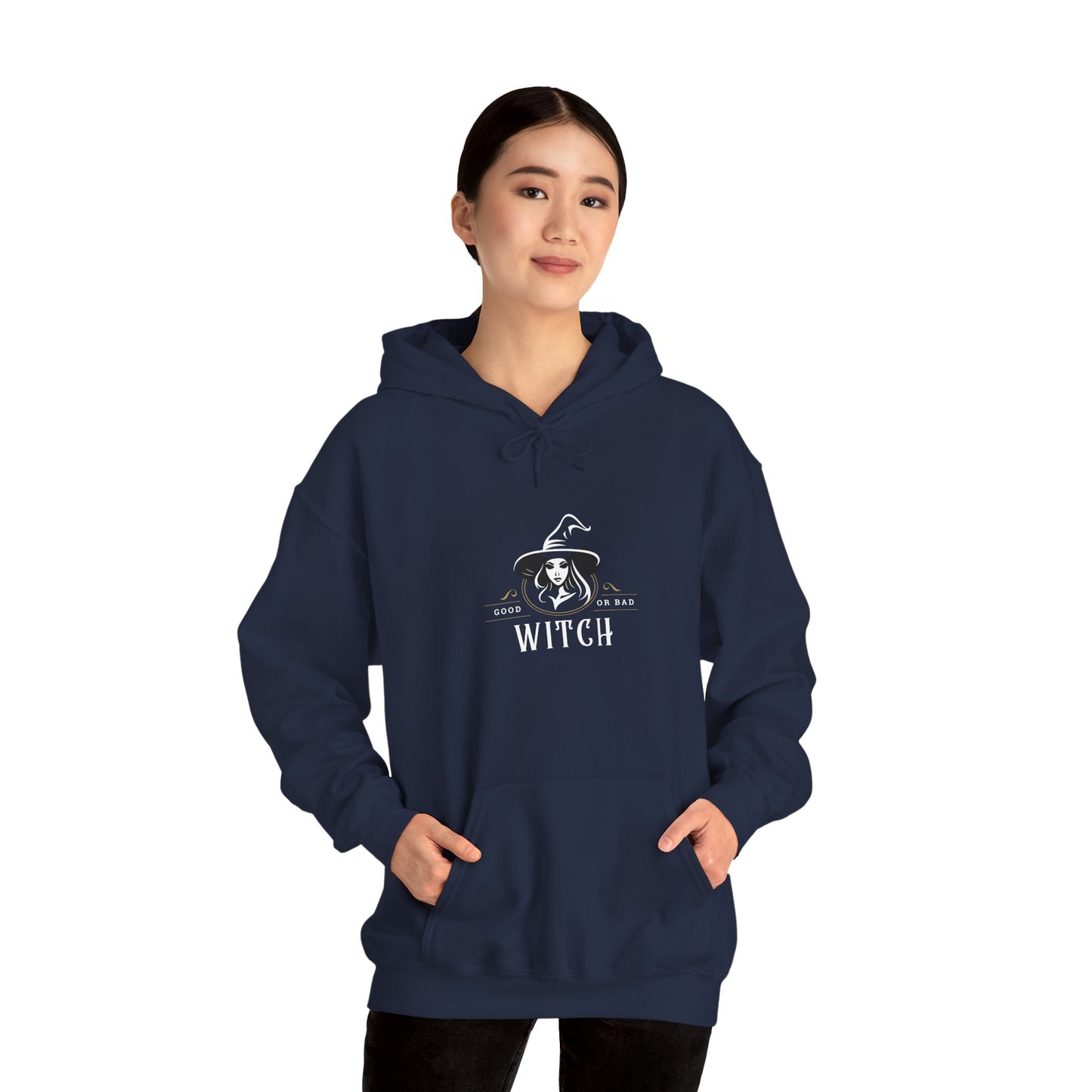Good Or Bad Witch Women's Heavy Blend™ Hooded Sweatshirt