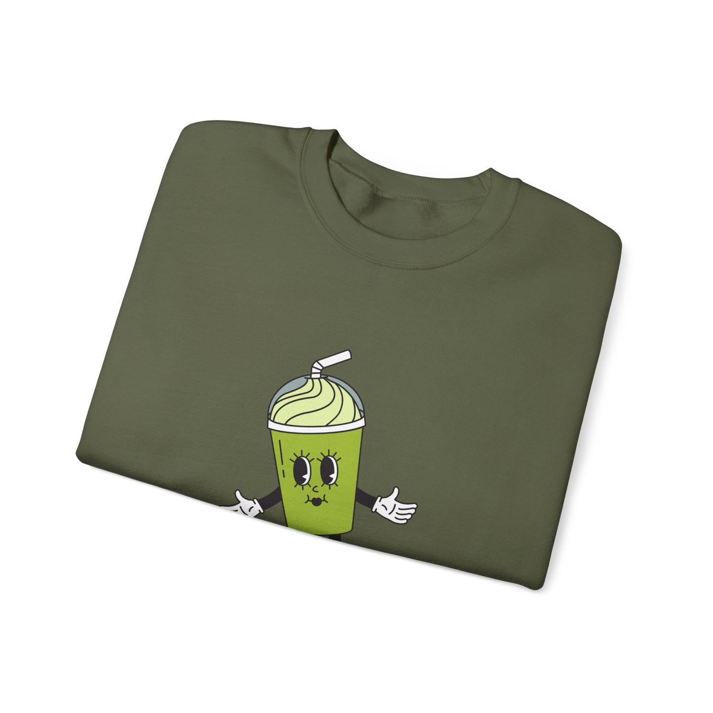 I Love You So Matcha Women's Heavy Blend™ Crewneck Sweatshirt