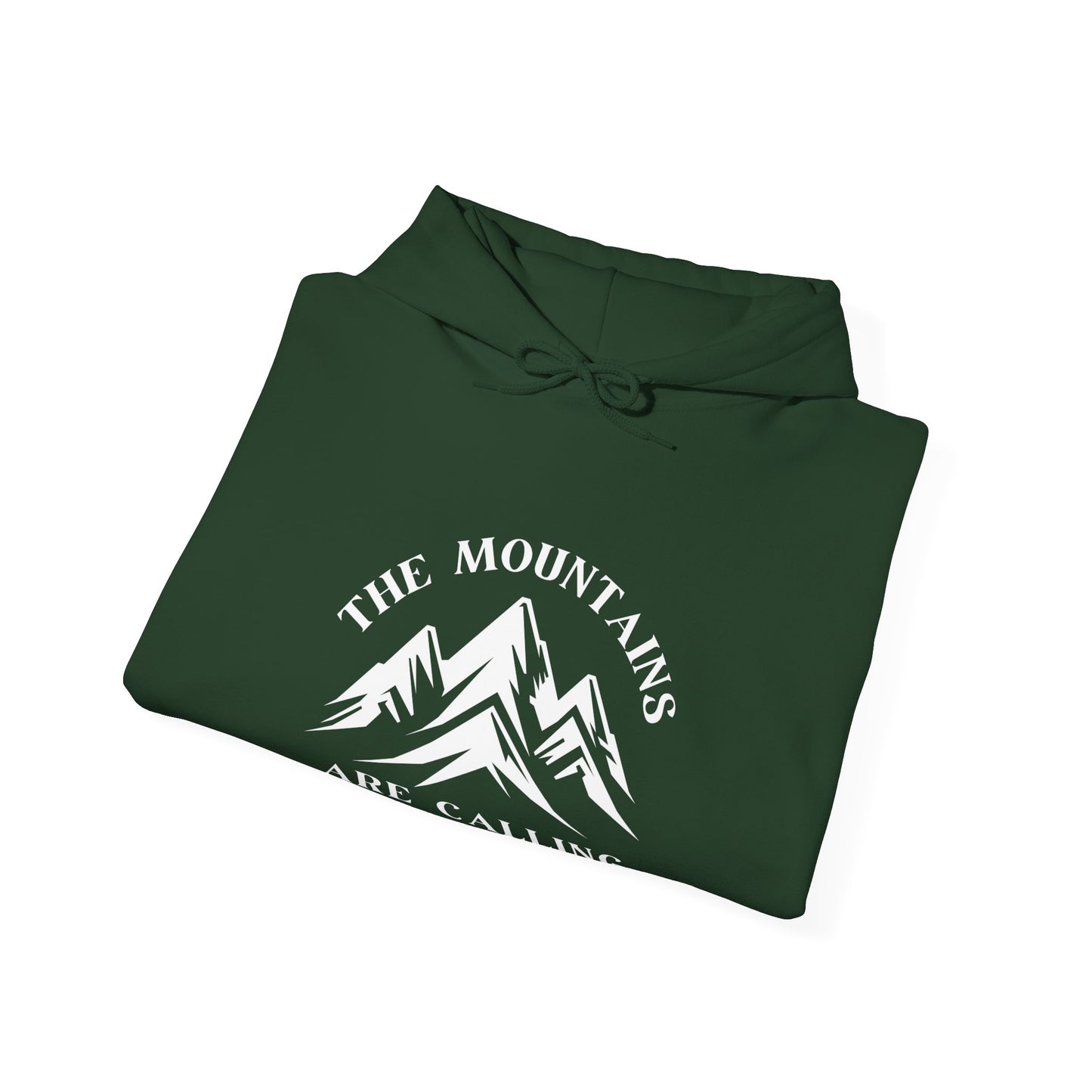 The Mountains Are Calling Unisex Heavy Blend™ Hooded Sweatshirt