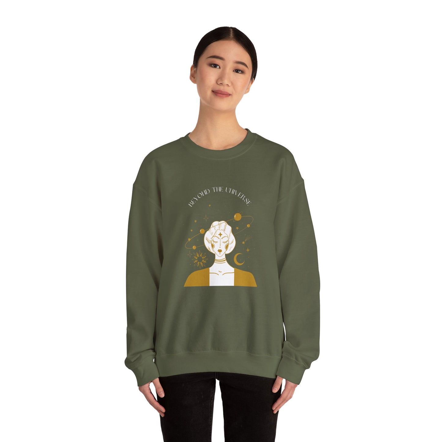 Beyond The Universe Women's Heavy Blend™ Crewneck Sweatshirt