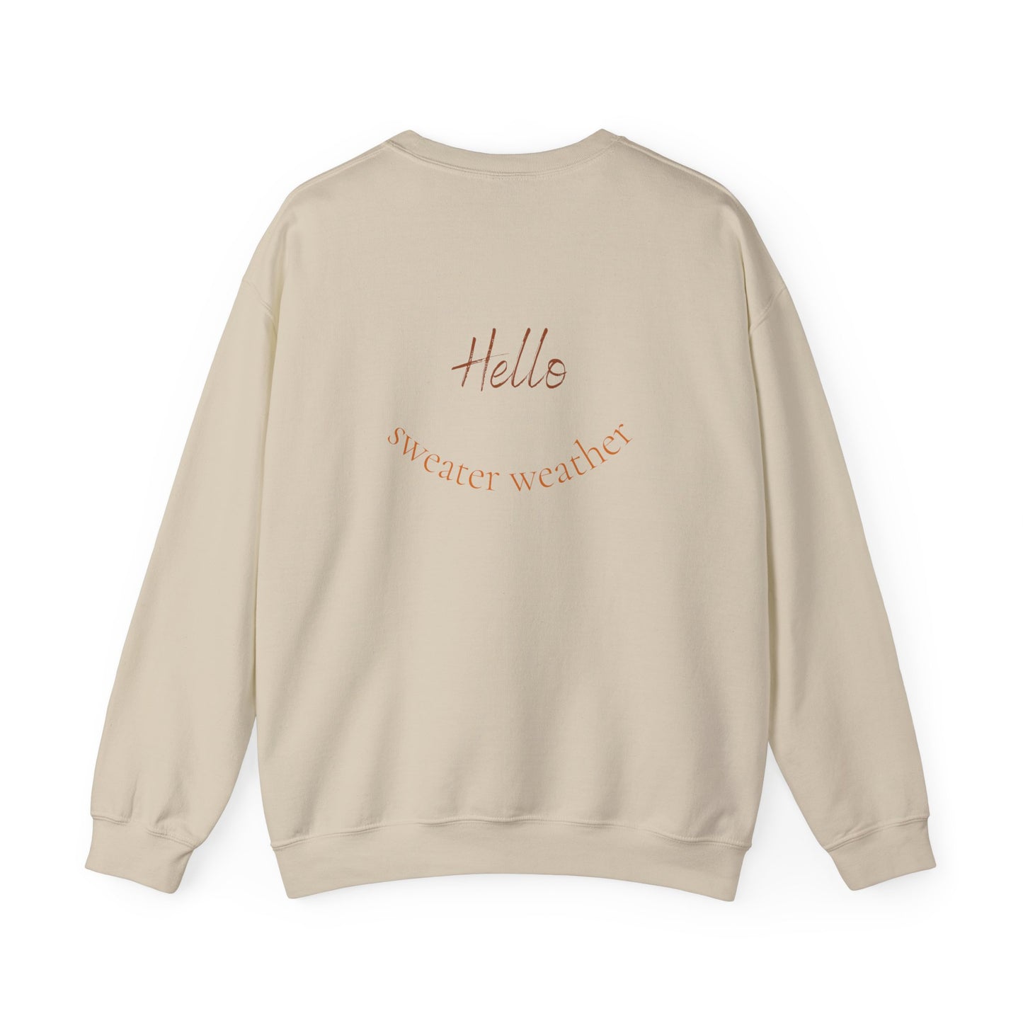 Hello Sweater Weather Unisex Heavy Blend™ Crewneck Sweatshirt