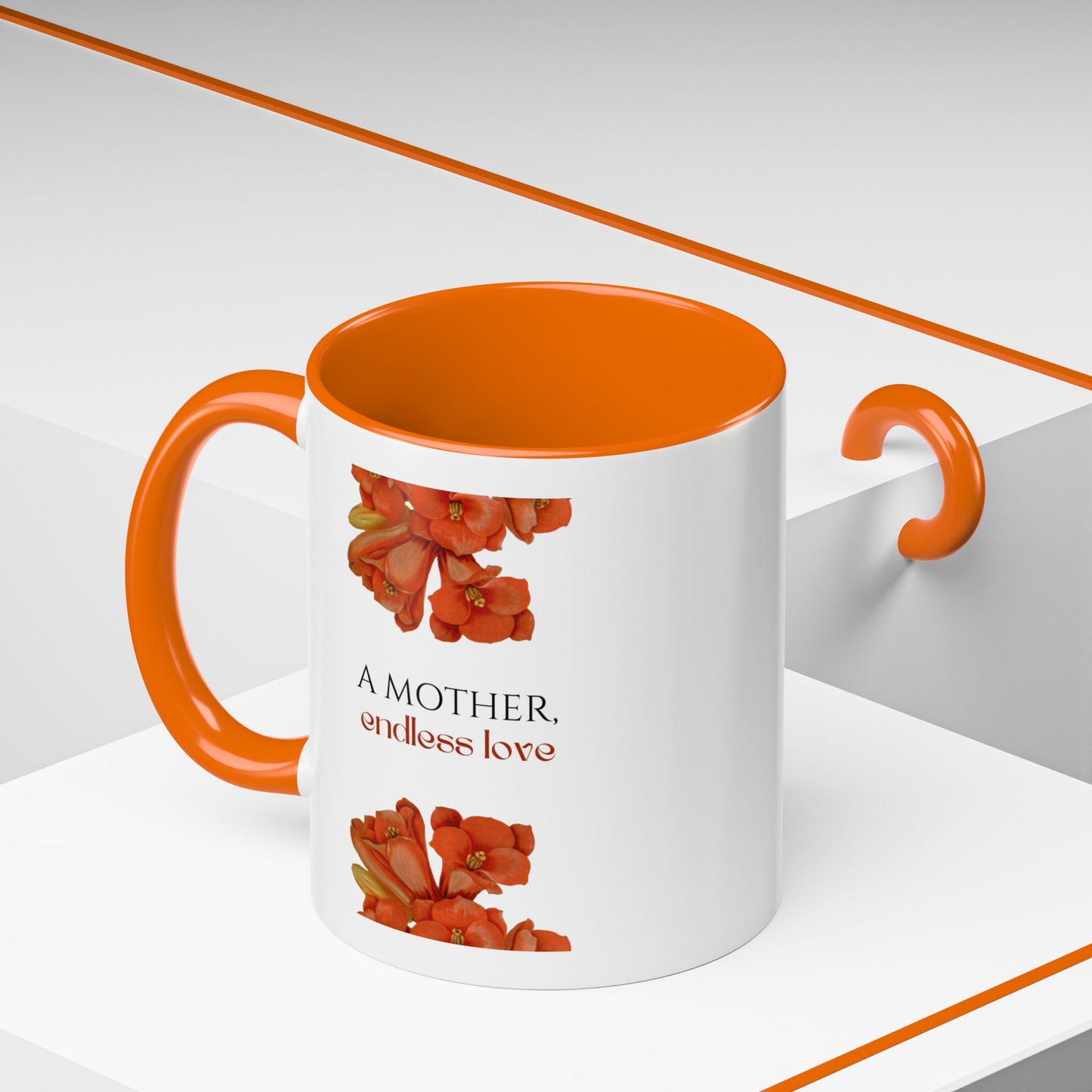A Mother, Endless Love Accent Coffee Mug (11, 15oz)