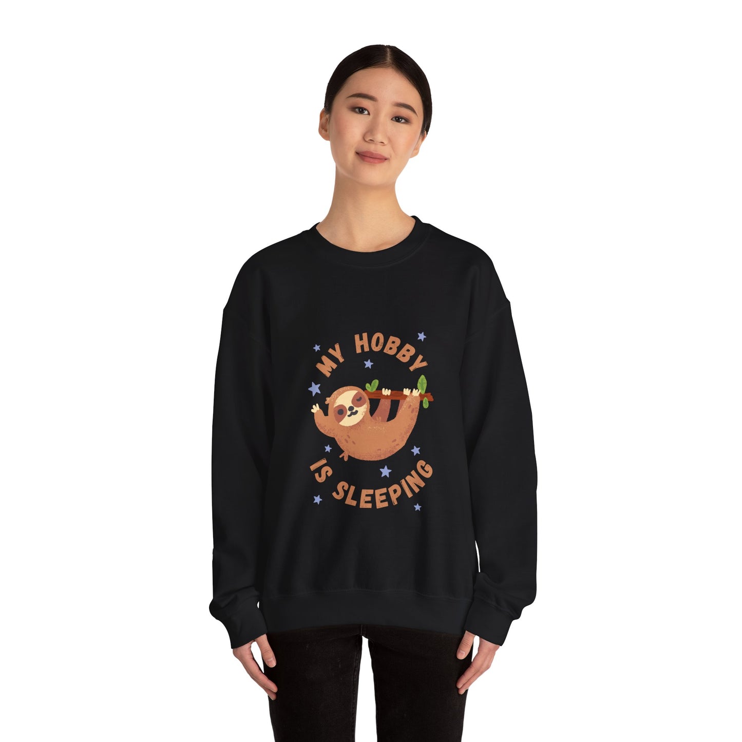 My Hobby Is Sleeping Women's Heavy Blend™ Crewneck Sweatshirt