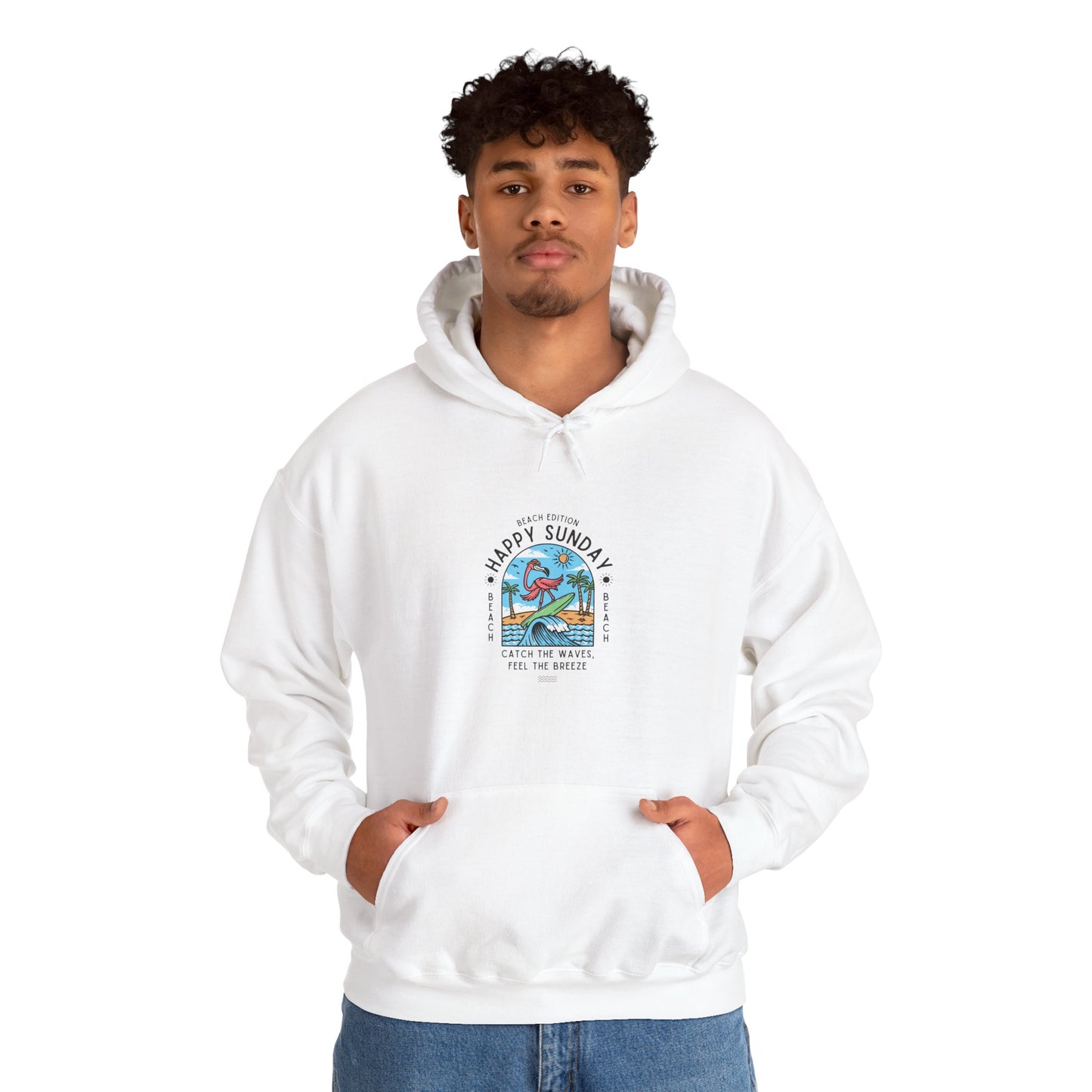 Happy Sunday Unisex Heavy Blend™ Hooded Sweatshirt