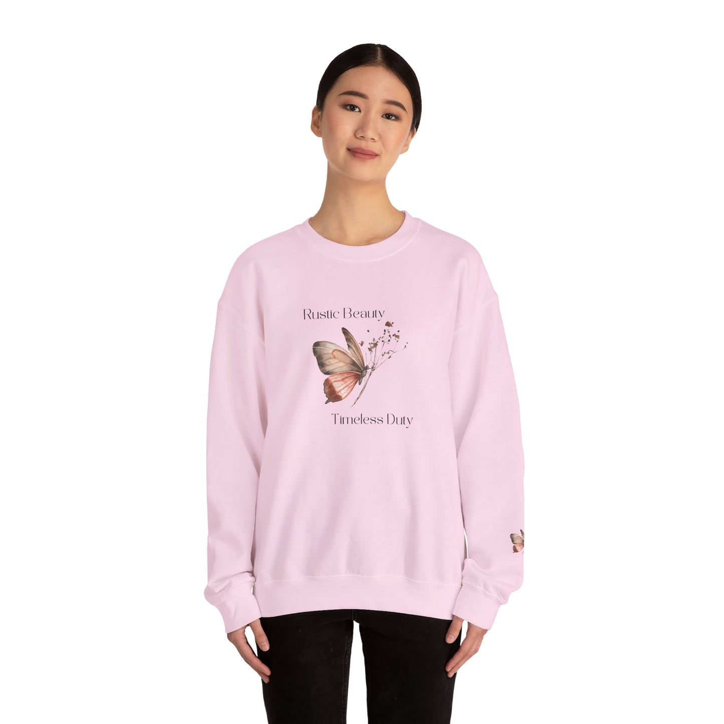 Rustic Beauty Timeless Duty Women's Heavy Blend™ Crewneck Sweatshirt