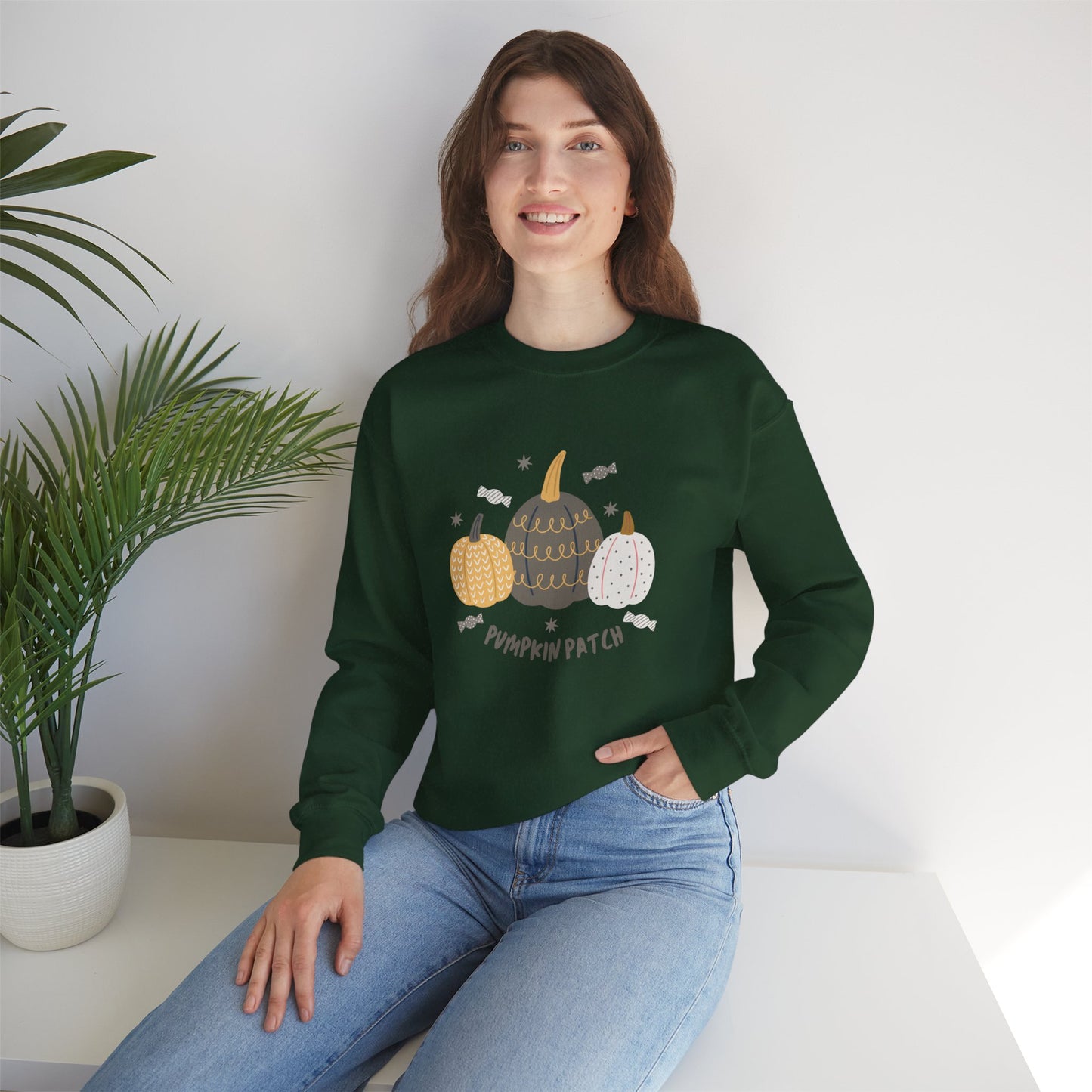 Pumpkin Patch Unisex Heavy Blend™ Crewneck Sweatshirt