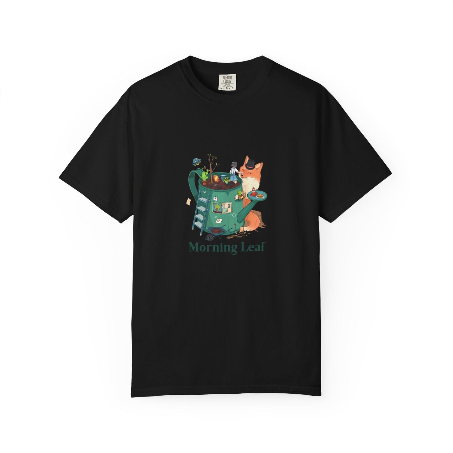 Morning Leaf Unisex Garment-Dyed T-shirt