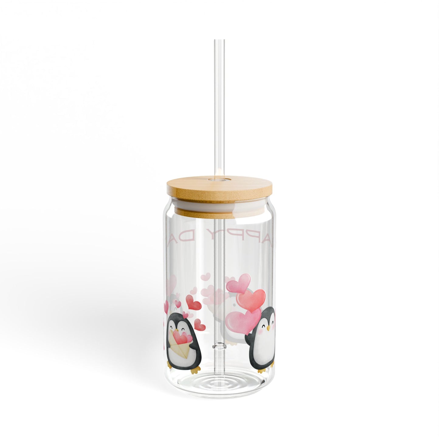 Happy Day Sipper Glass, 16oz