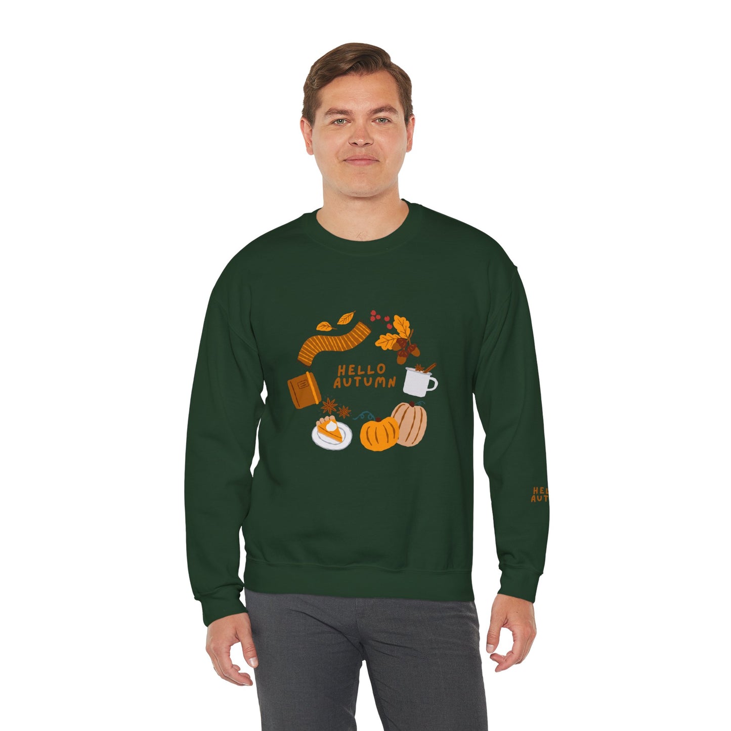 Colourful Autumn Unisex Heavy Blend™ Crewneck Sweatshirt