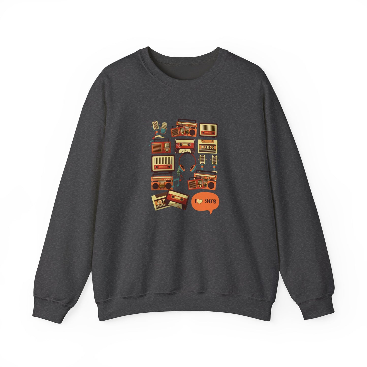 I Love 90's Unisex Heavy Blend™ Crewneck Sweatshirt