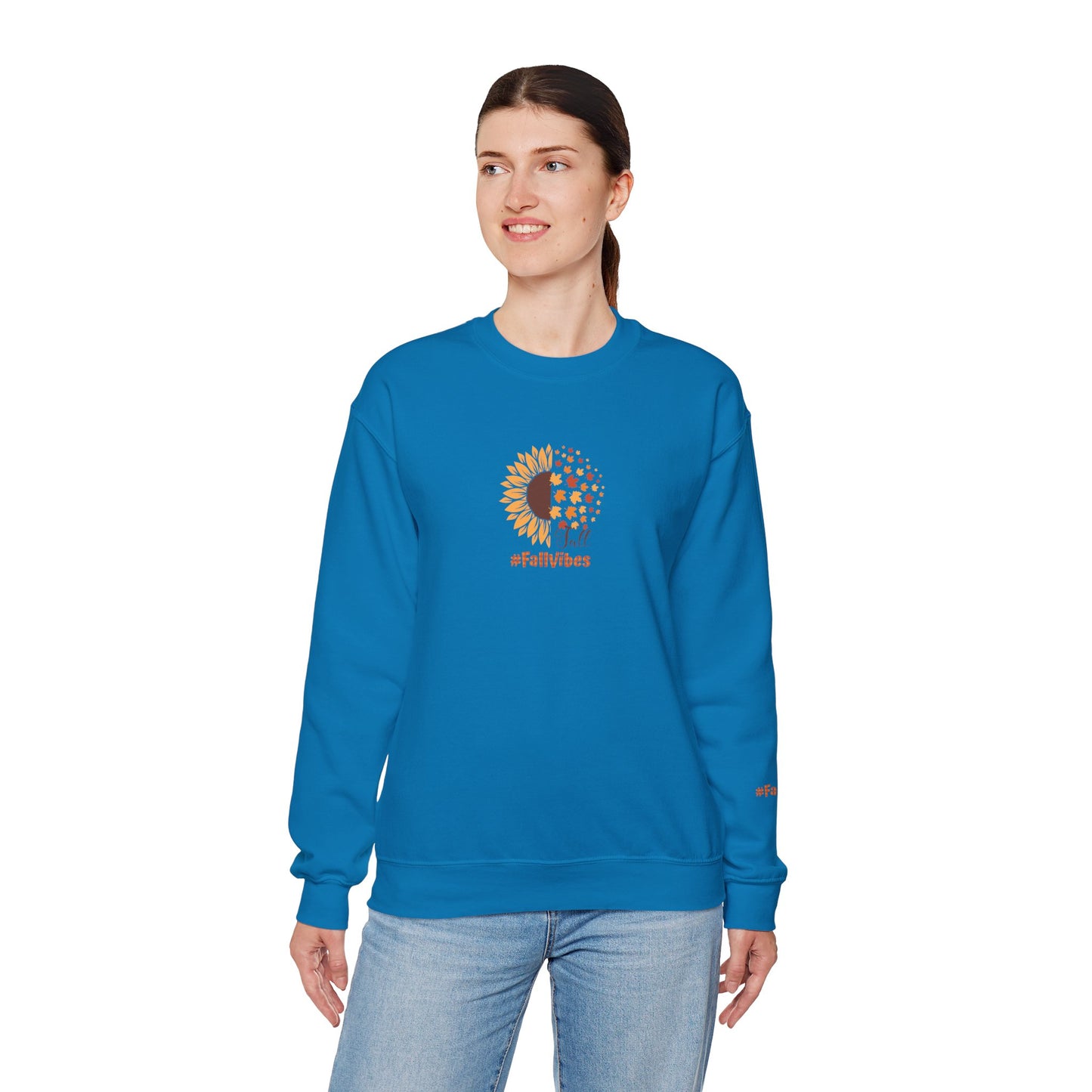 Fall Vibes Unisex Heavy Blend™ Crewneck Sweatshirt