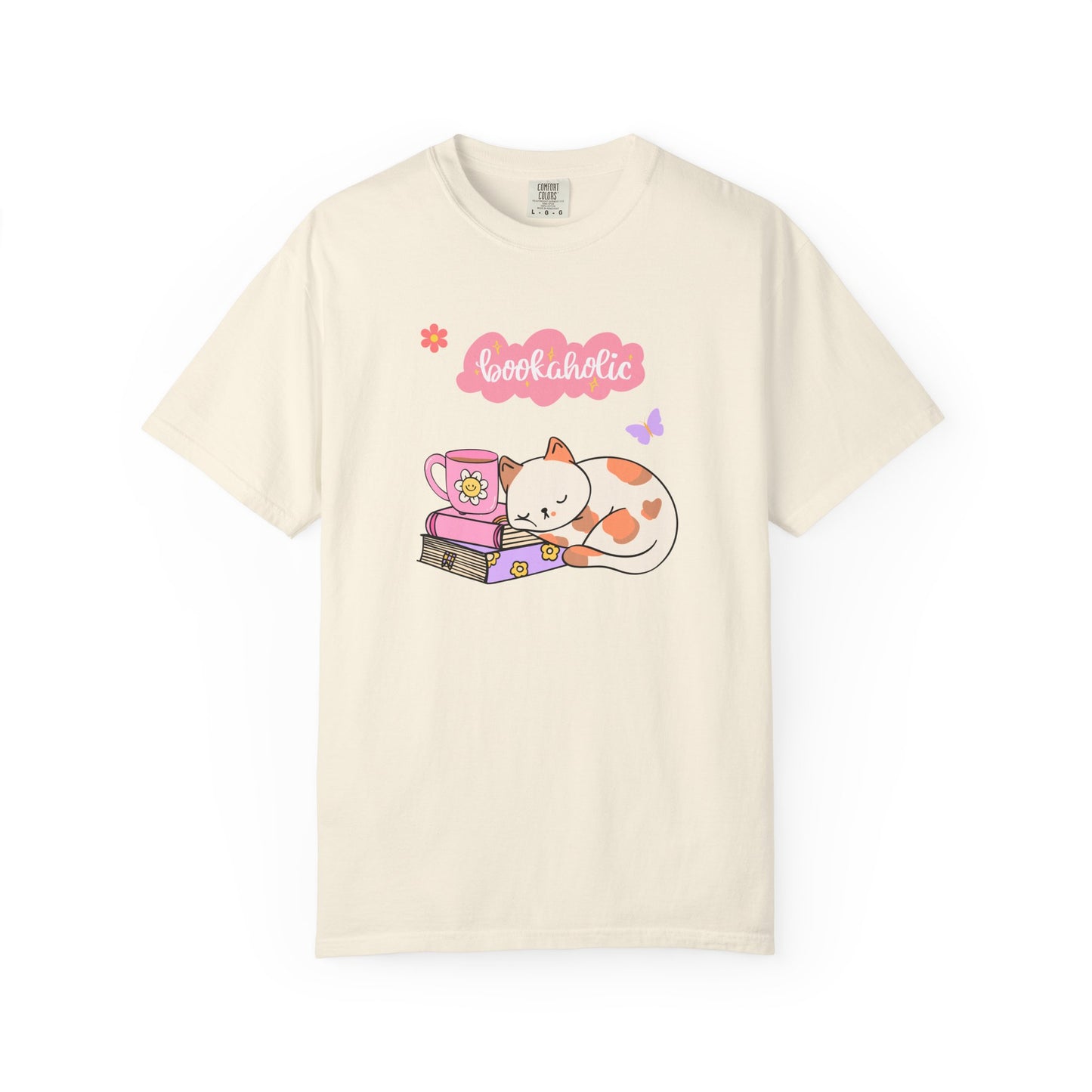 Bookaholic Unisex Garment-Dyed T-shirt