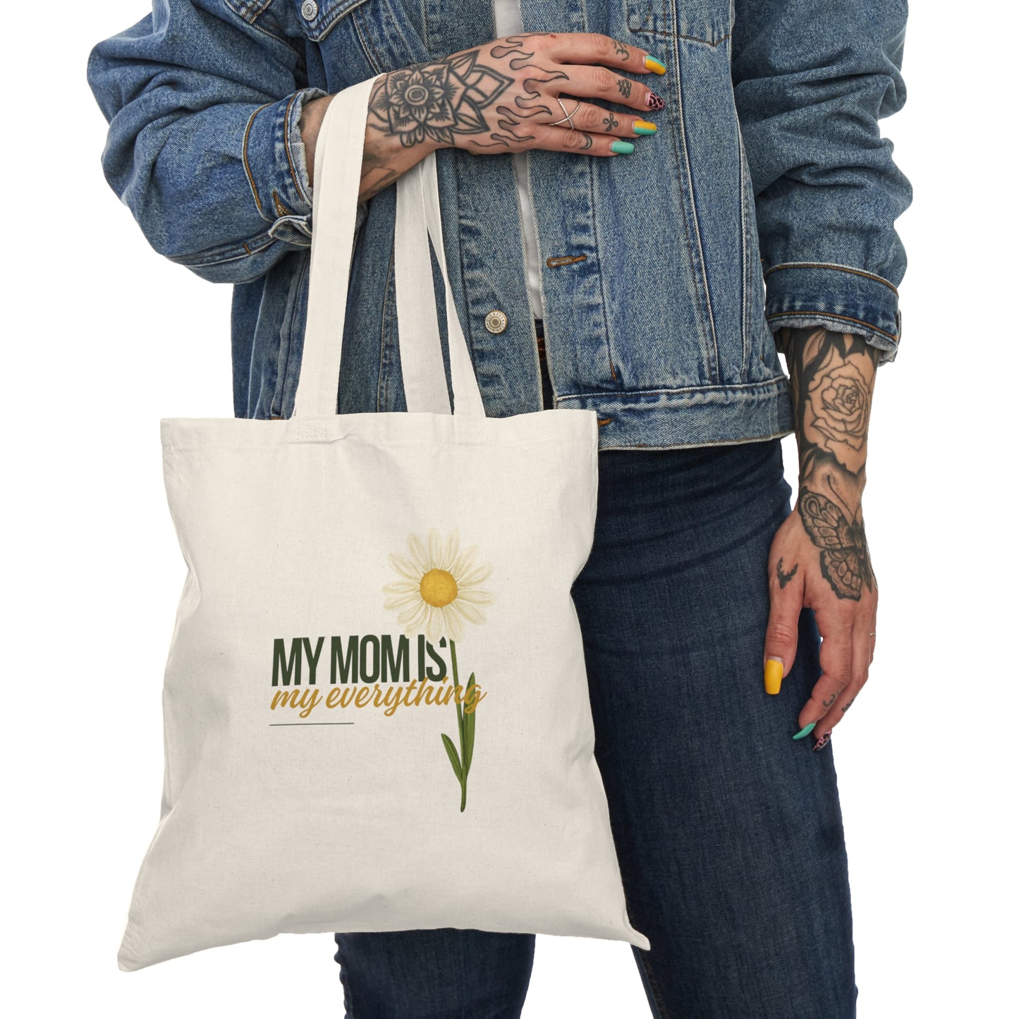 My Mum Is My Everything Natural Tote Bag