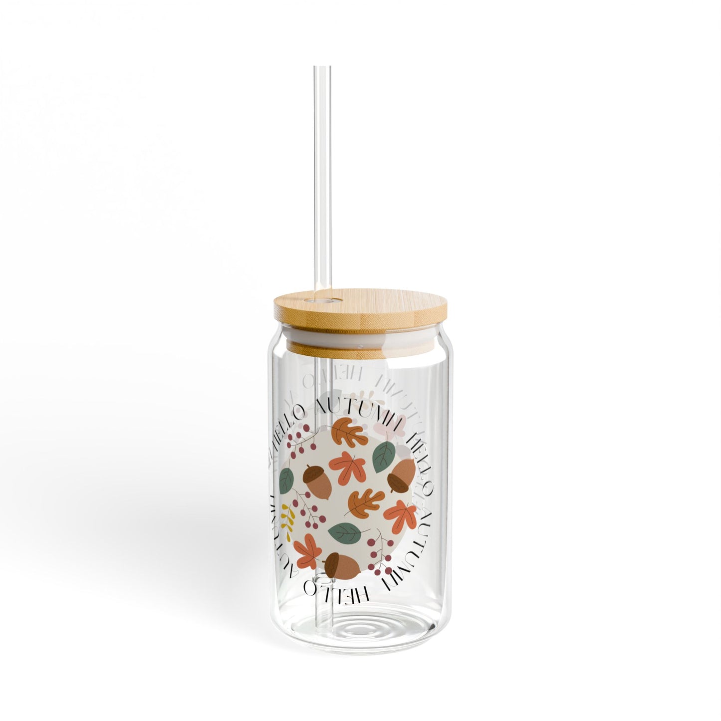 Hello Autumn Sipper Glass, 16oz
