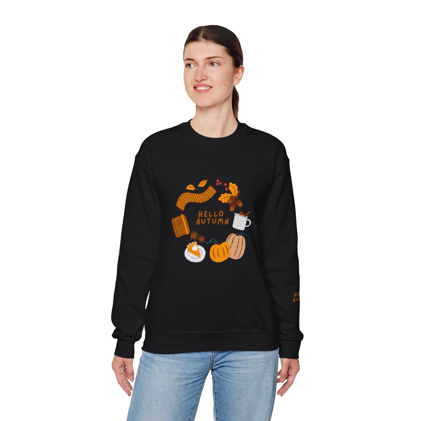Colourful Autumn Unisex Heavy Blend™ Crewneck Sweatshirt