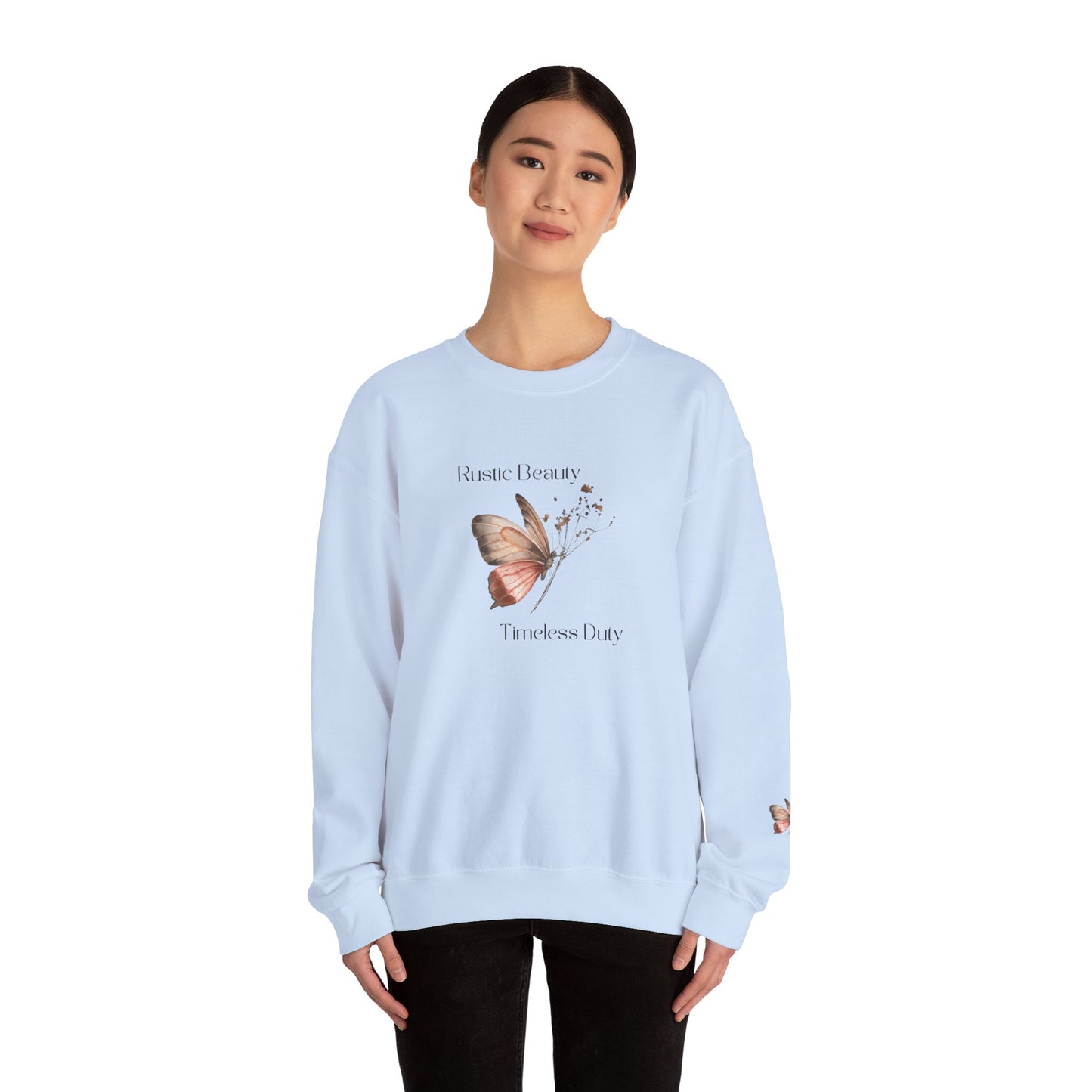 Rustic Beauty Timeless Duty Women's Heavy Blend™ Crewneck Sweatshirt