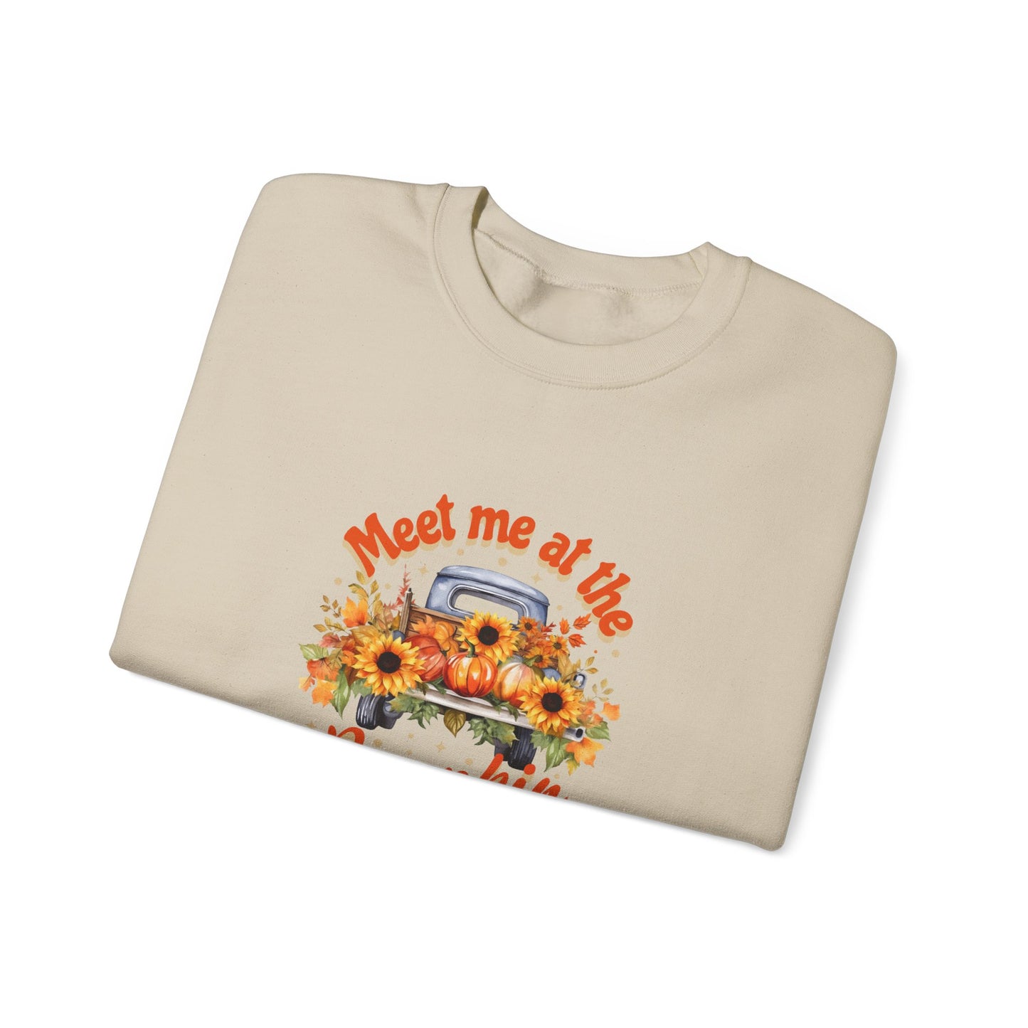 Meet Me At The Pumpkin Patch Unisex Heavy Blend™ Crewneck Sweatshirt