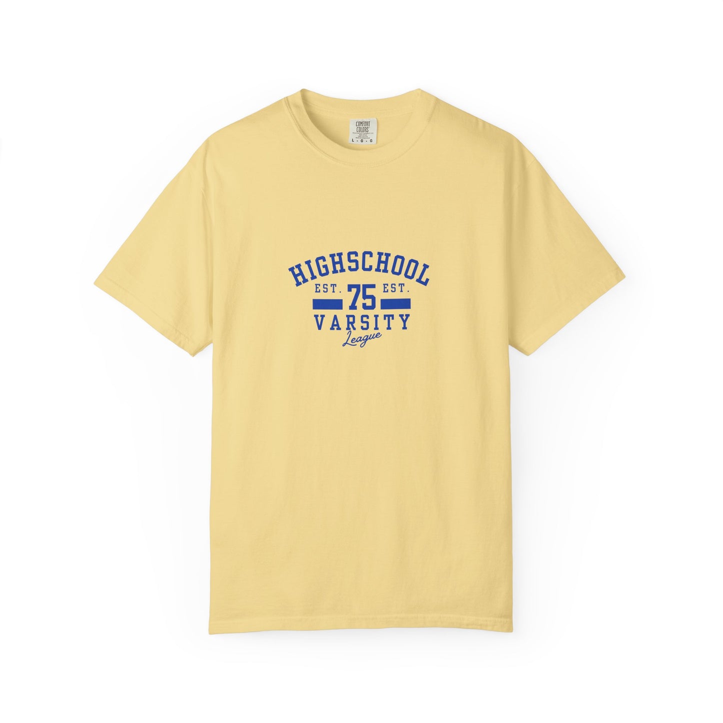 High School Varsity League Unisex Garment-Dyed T-shirt