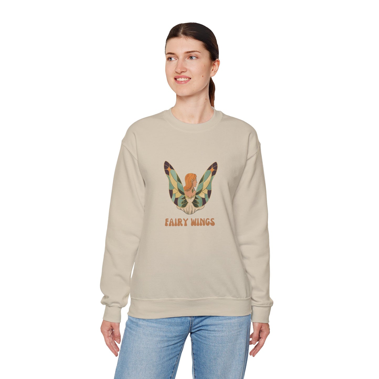 Fairy Wings Women's Heavy Blend™ Crewneck Sweatshirt