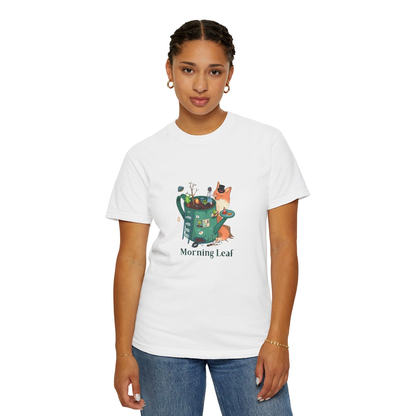 Morning Leaf Unisex Garment-Dyed T-shirt