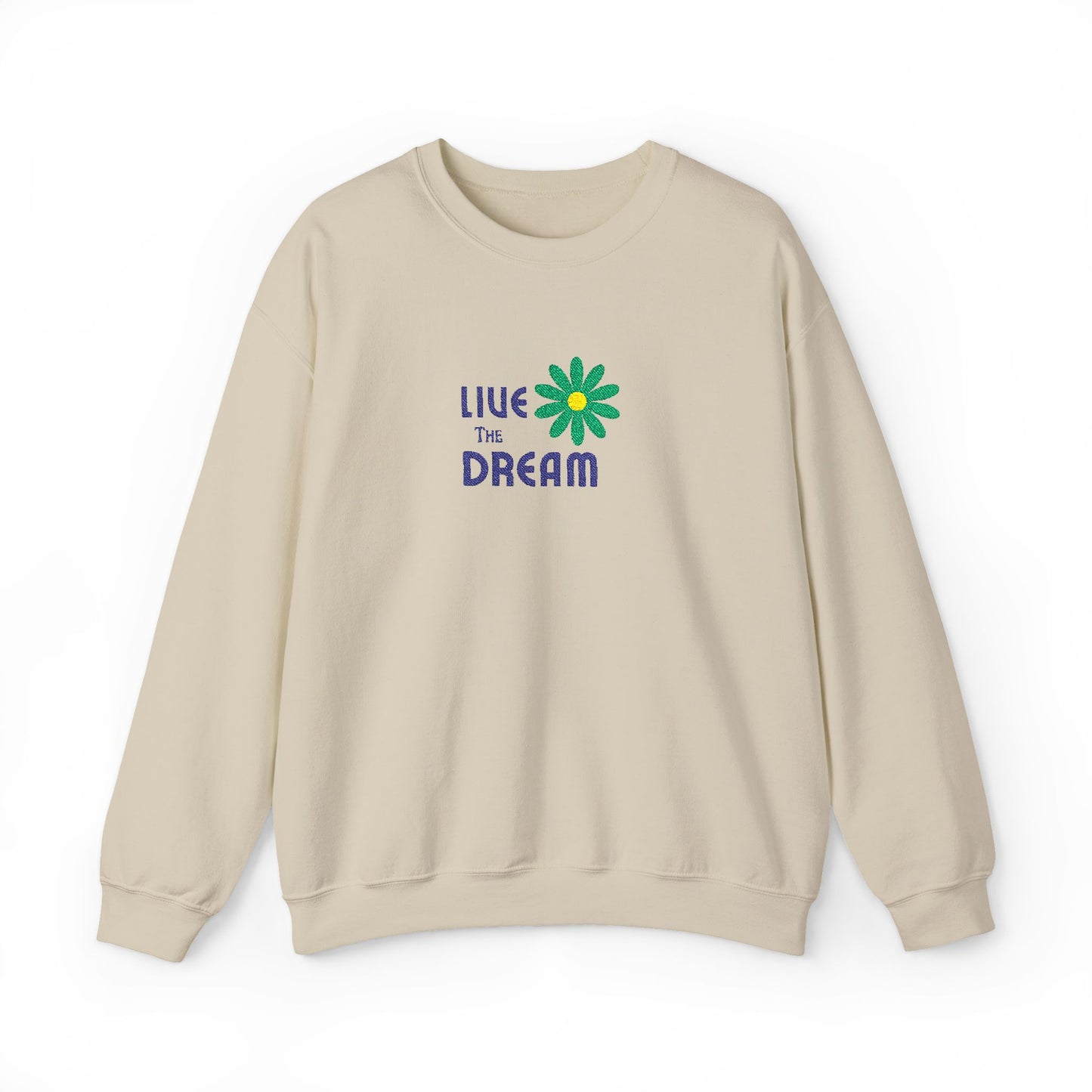 Live The Dream Unisex Heavy Blend™ Crewneck Sweatshirt