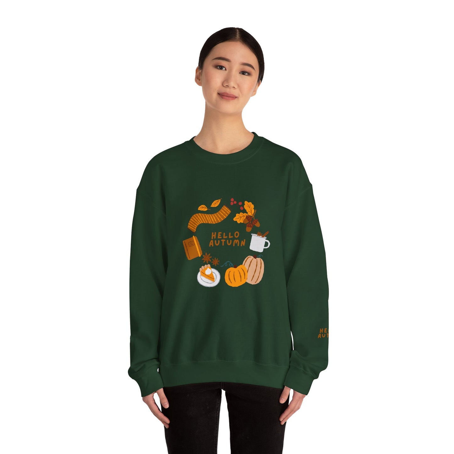 Colourful Autumn Unisex Heavy Blend™ Crewneck Sweatshirt