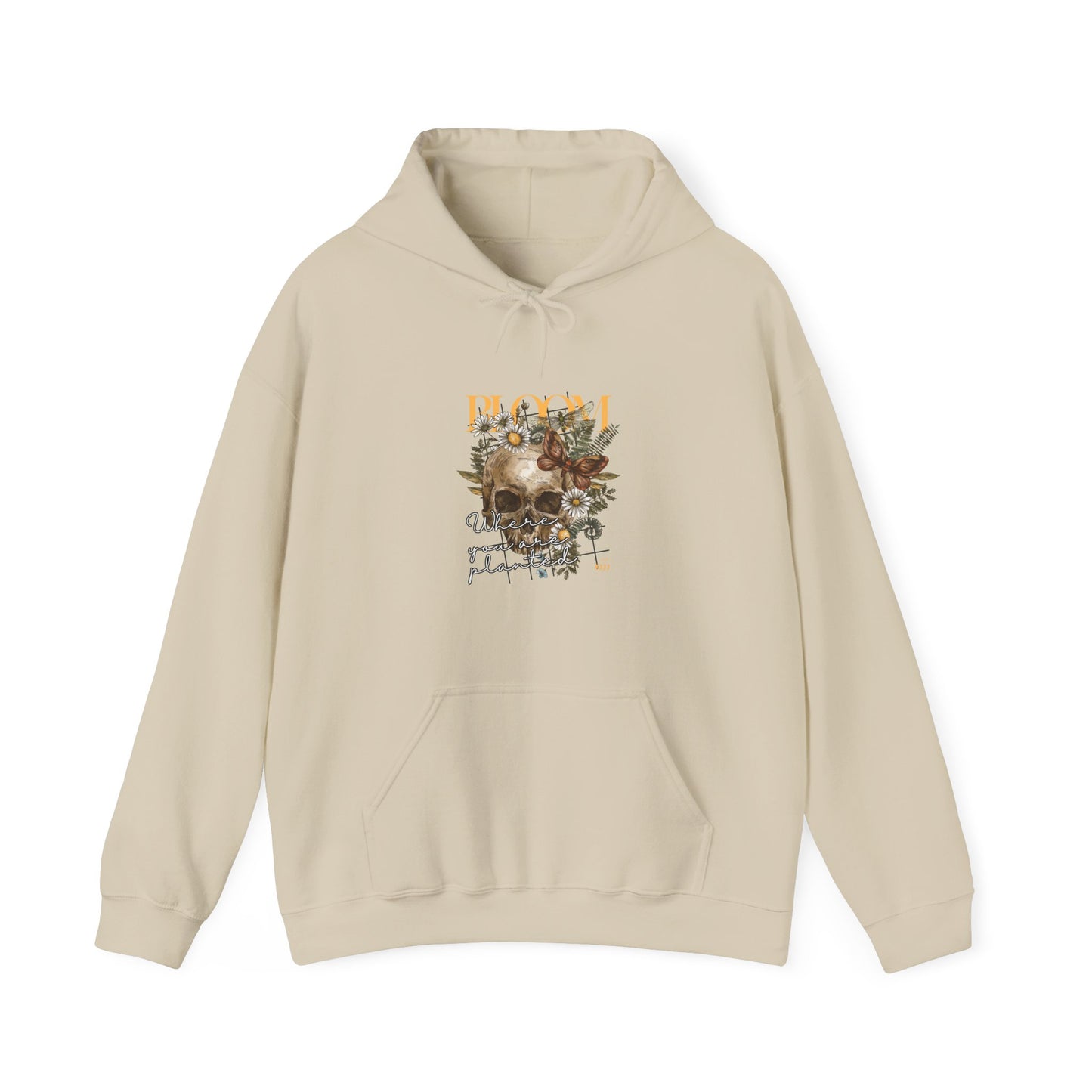 Bloom Where You Are Planted Unisex Heavy Blend™ Hooded Sweatshirt