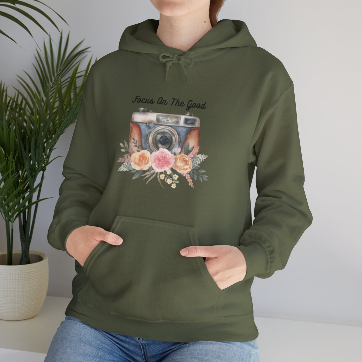 Focus On The Good Unisex Heavy Blend™ Hooded Sweatshirt