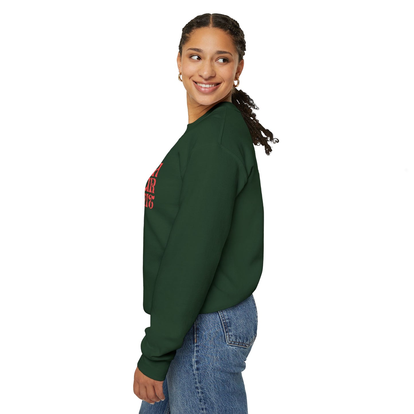 Push Your Limits Unisex Heavy Blend™ Crewneck Sweatshirt (Embroidery Decoration)
