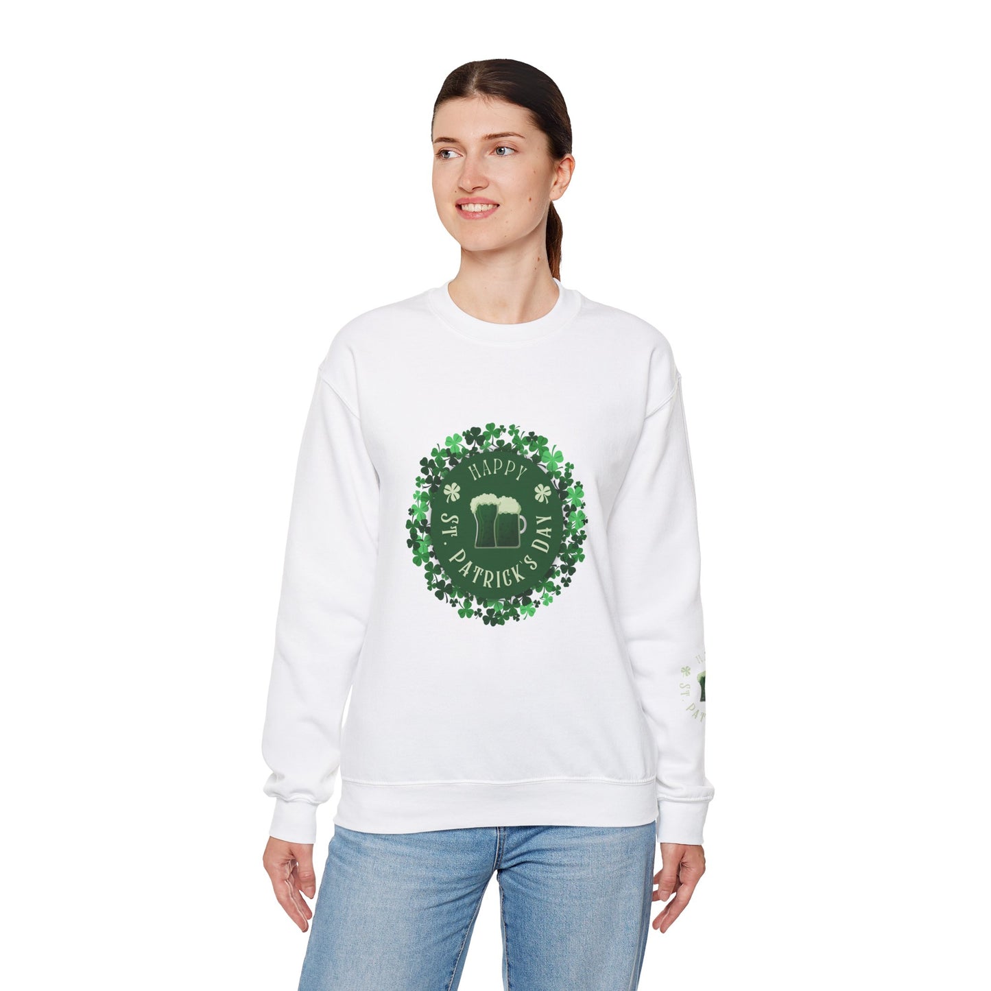 St. Patrick's Day Unisex Heavy Blend™ Crewneck Sweatshirt