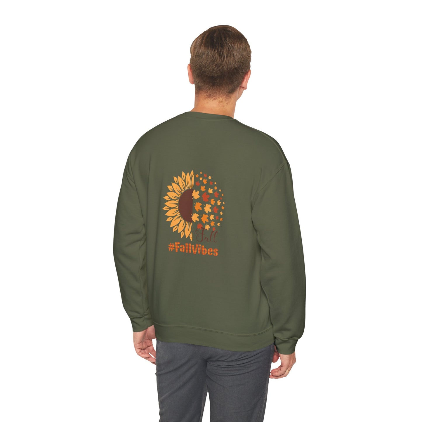 Fall Vibes Unisex Heavy Blend™ Crewneck Sweatshirt