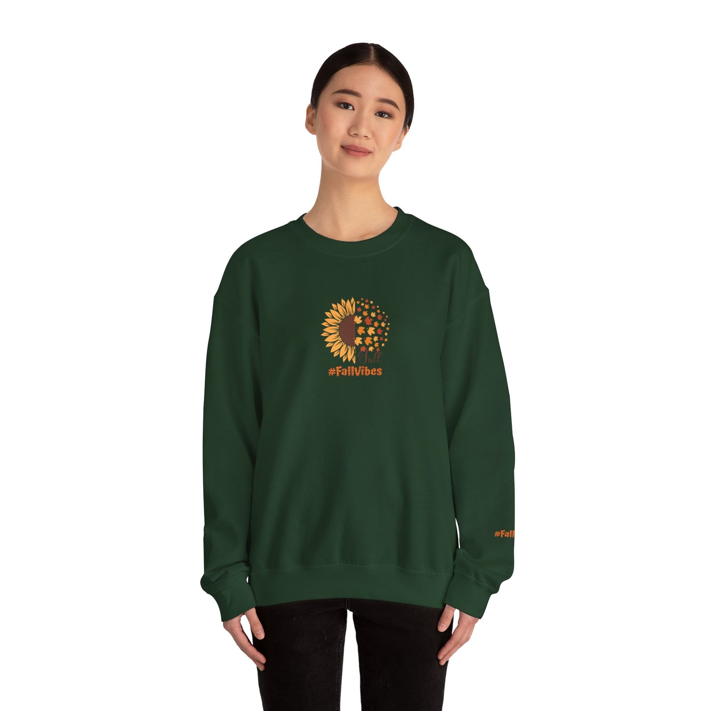 Fall Vibes Unisex Heavy Blend™ Crewneck Sweatshirt