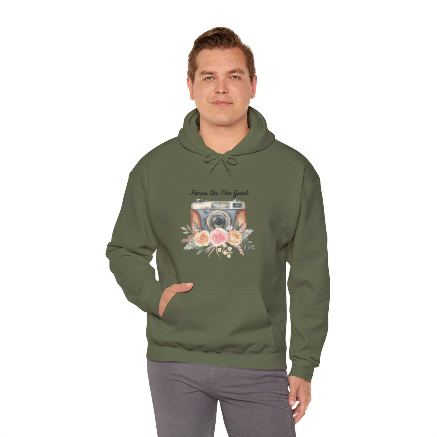 Focus On The Good Unisex Heavy Blend™ Hooded Sweatshirt