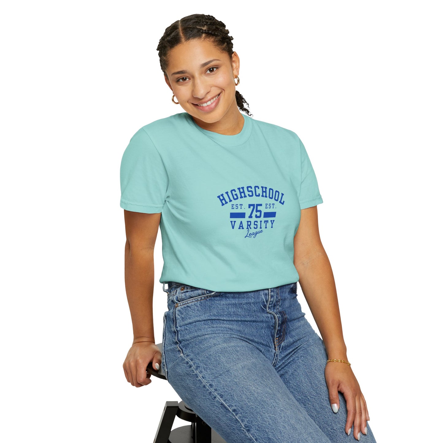High School Varsity League Unisex Garment-Dyed T-shirt