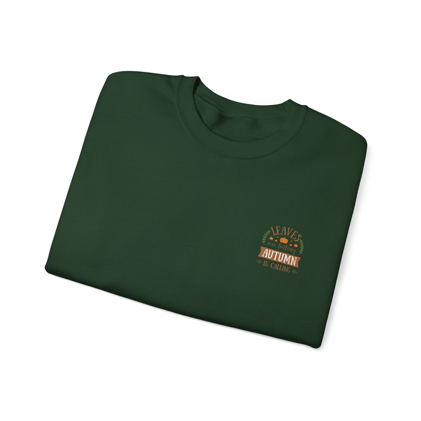 Leaves Are Falling Autumn Is Calling Unisex Heavy Blend™ Crewneck Sweatshirt
