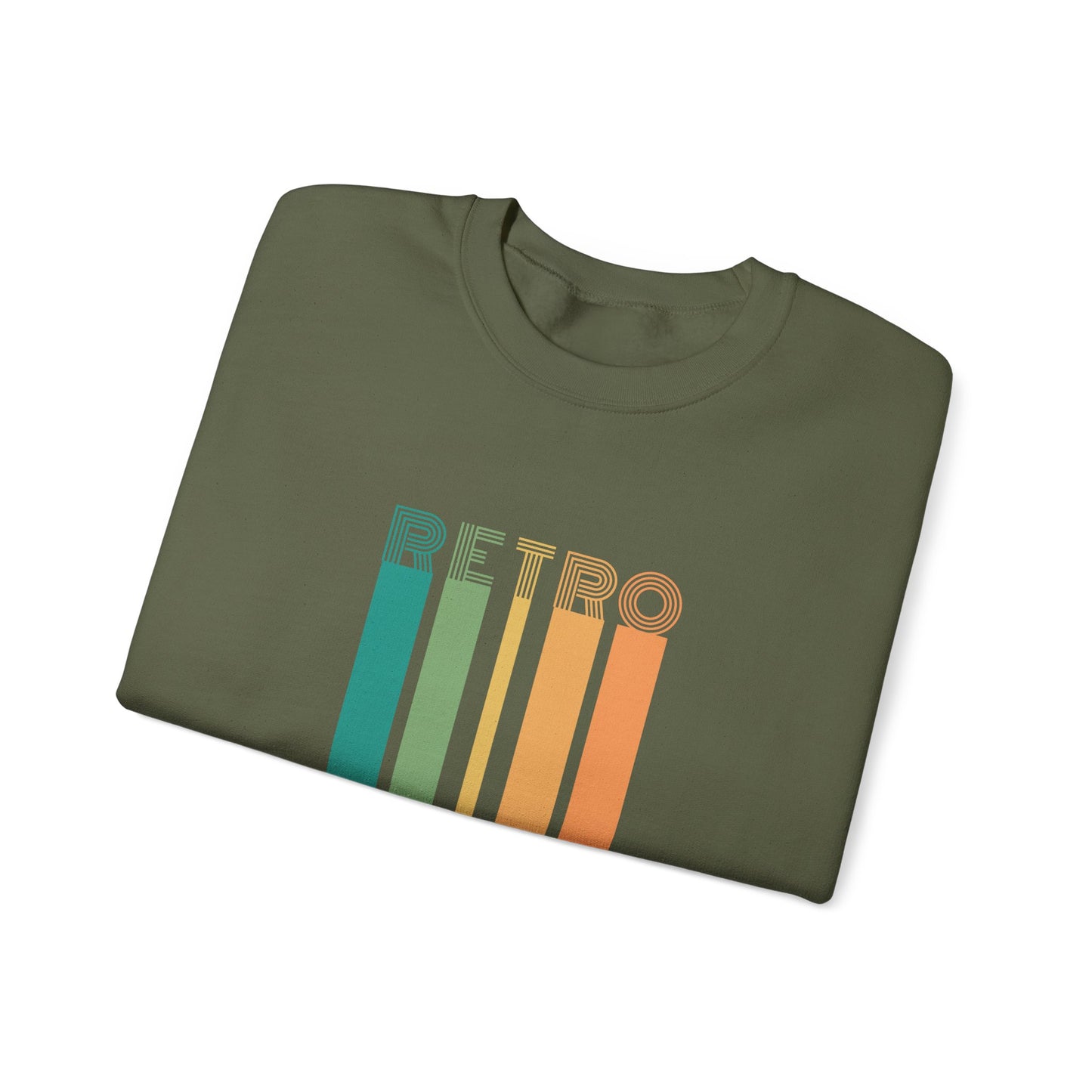 Retro Nostalgic Unisex Heavy Blend™ Crewneck Sweatshirt