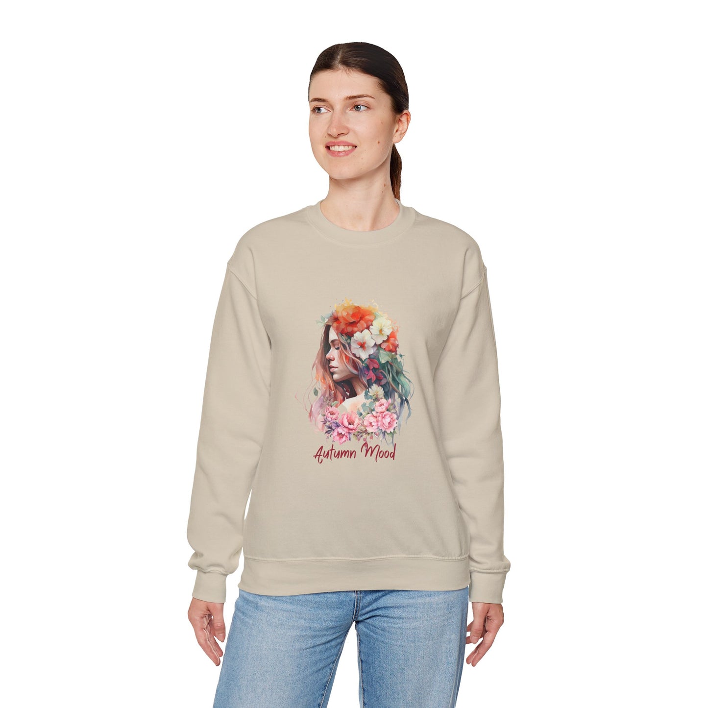 Autumn Mood Women's Heavy Blend™ Crewneck Sweatshirt