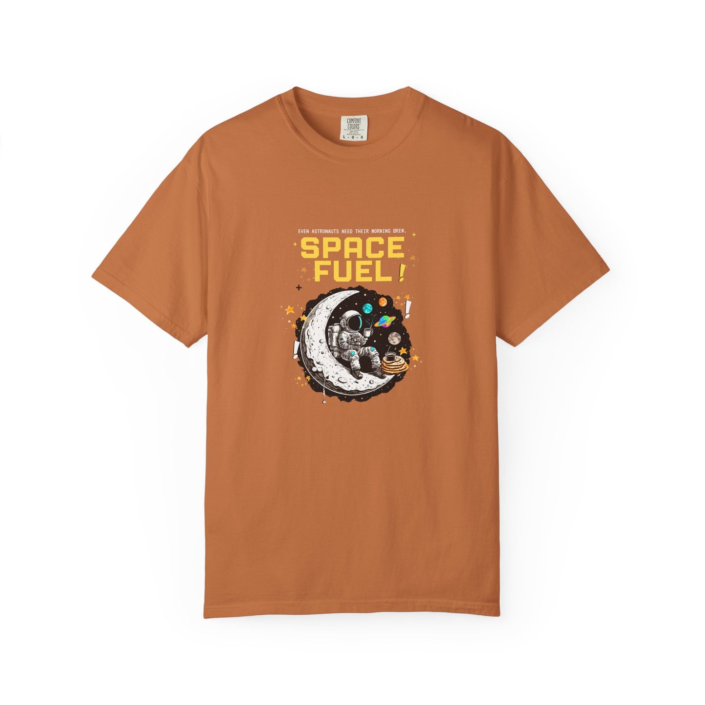 Space Fuel Unisex Garment-Dyed T-shirt