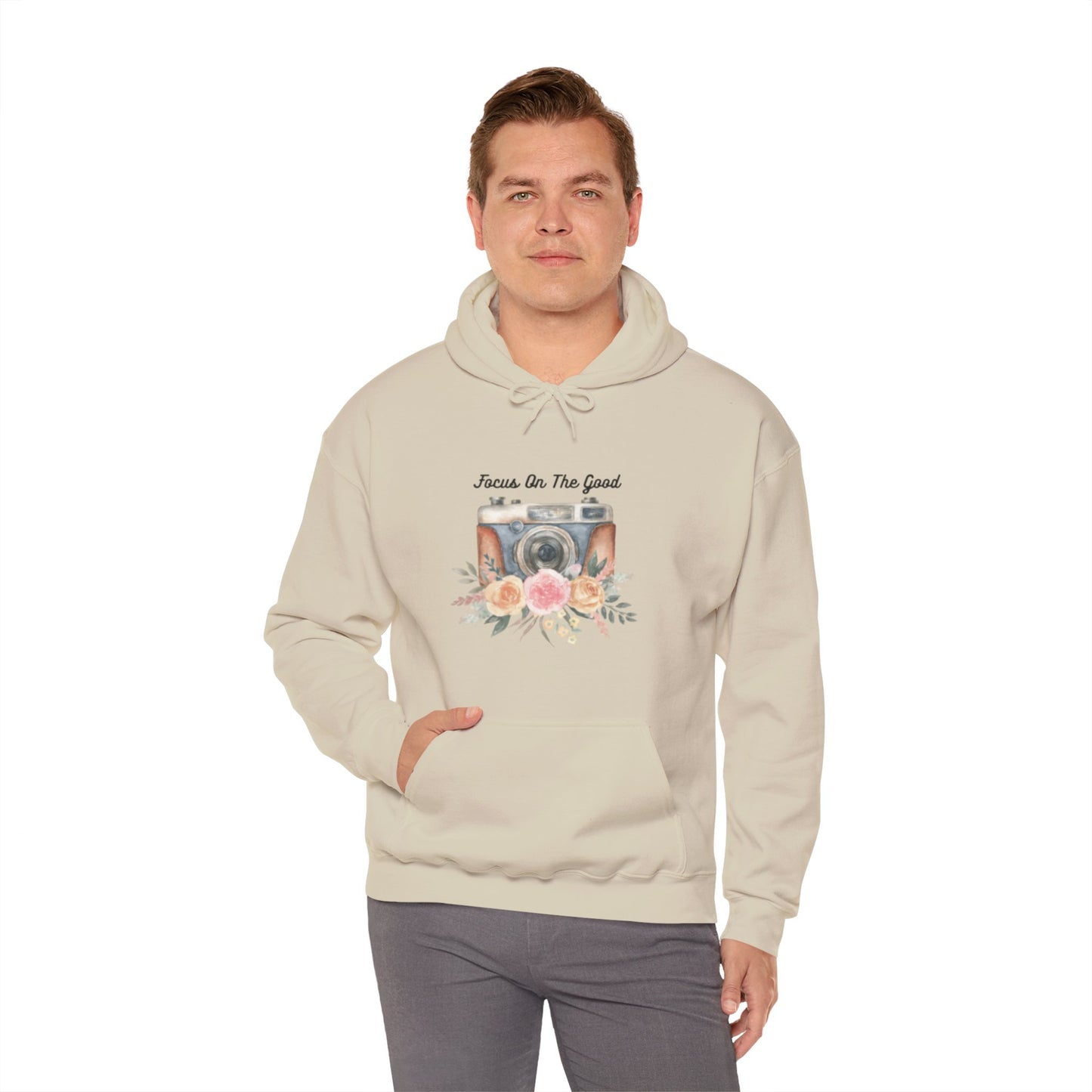 Focus On The Good Unisex Heavy Blend™ Hooded Sweatshirt