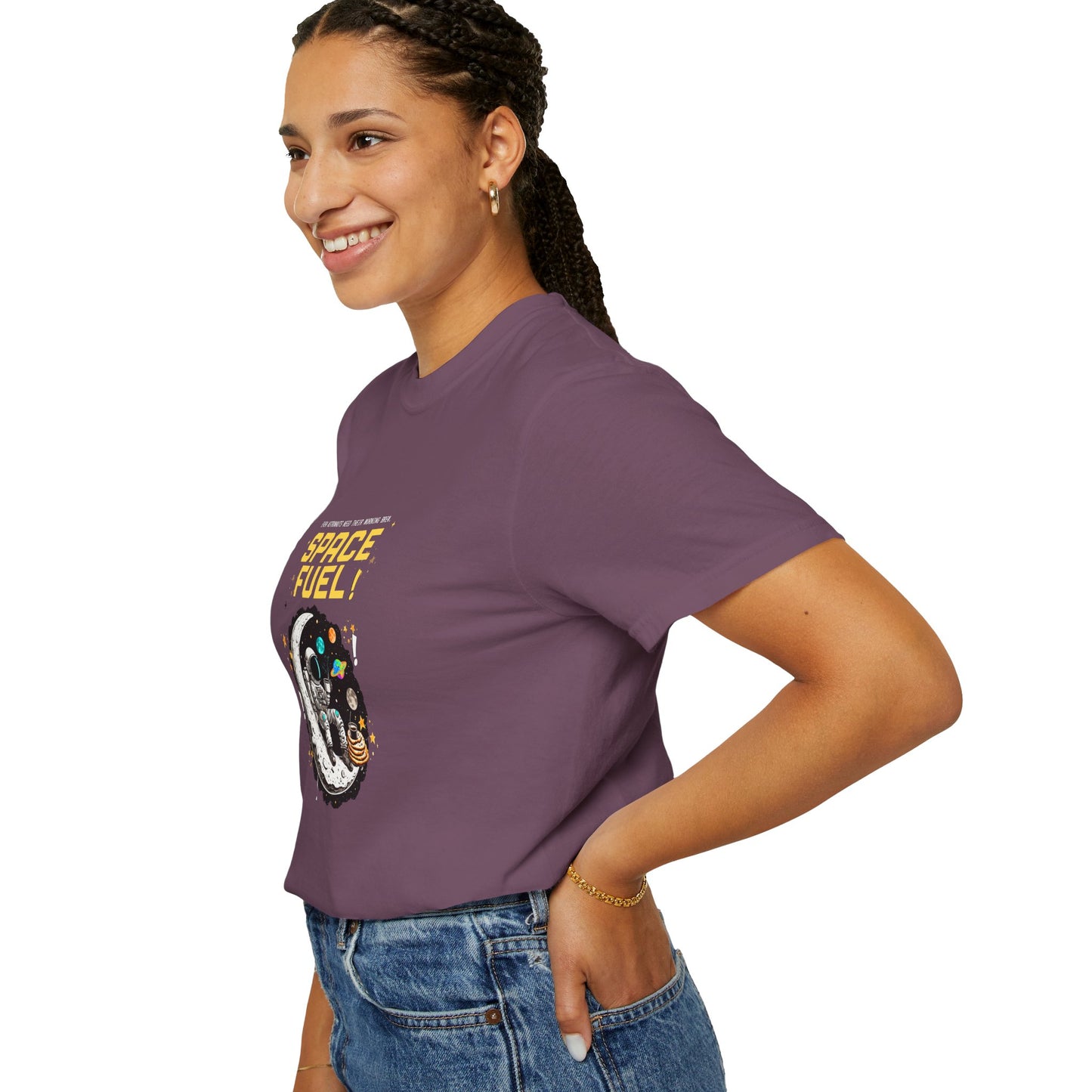 Space Fuel Unisex Garment-Dyed T-shirt