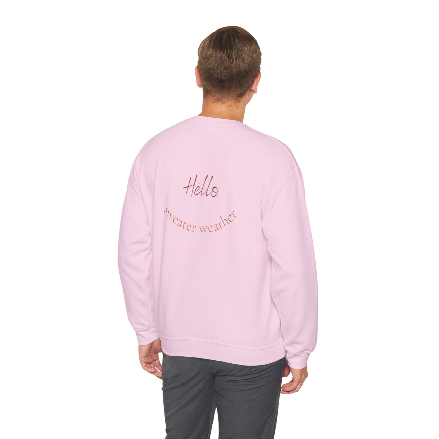 Hello Sweater Weather Unisex Heavy Blend™ Crewneck Sweatshirt